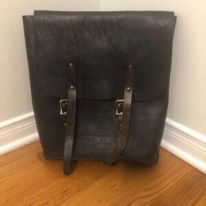 Genuine leather Backpack Handmade